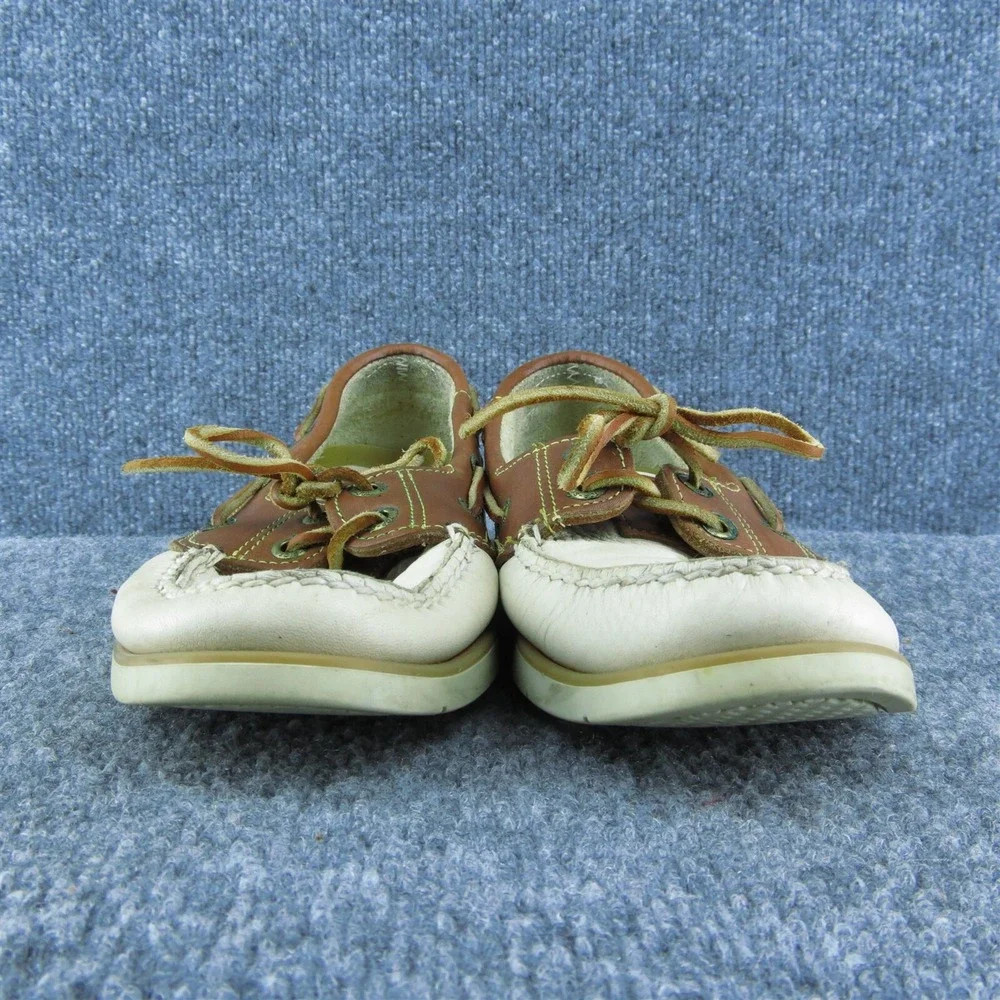 SPERRY‎  Women Boat Shoe Brown Leather Lace Up Size 8.5 Medium